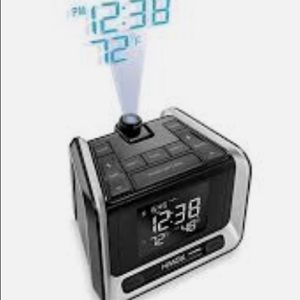 HoMedics® Sleep Station Projection Alarm Clock